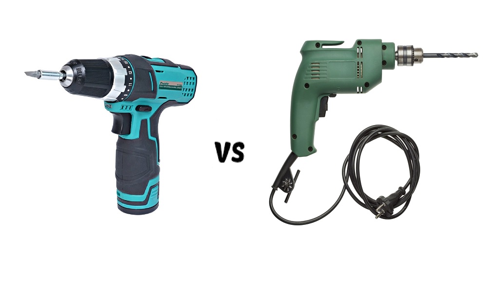 Photo of The Powered/Corded Drills Vs. The Cordless Ones