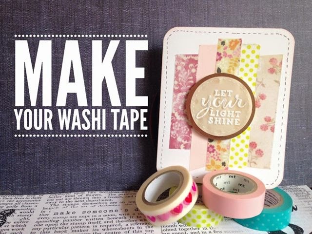 Photo of Print your own washi tape