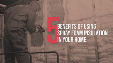 Photo of 5 Benefits of Using Spray Foam Insulation in Your Home
